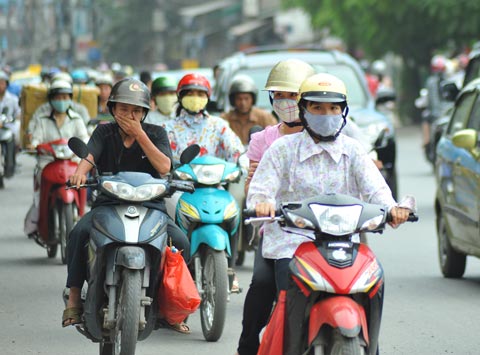 Sắp kiểm soát khí thải xe máy